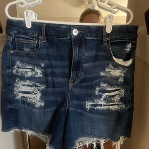 American Eagle Next Level Stretch Jean Shorts Size 16